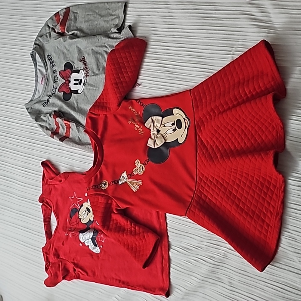 Girls, Minnie Mouse bundle.